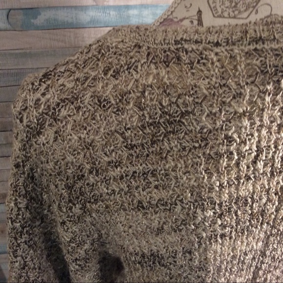 United States of Sweaters Metallic Dolman Sweater - Picture 3 of 3